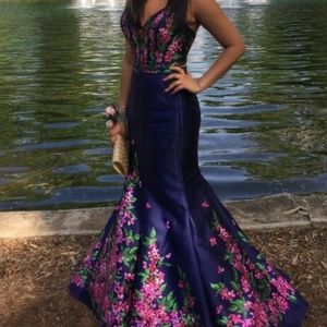 ellie wilde two piece prom dress